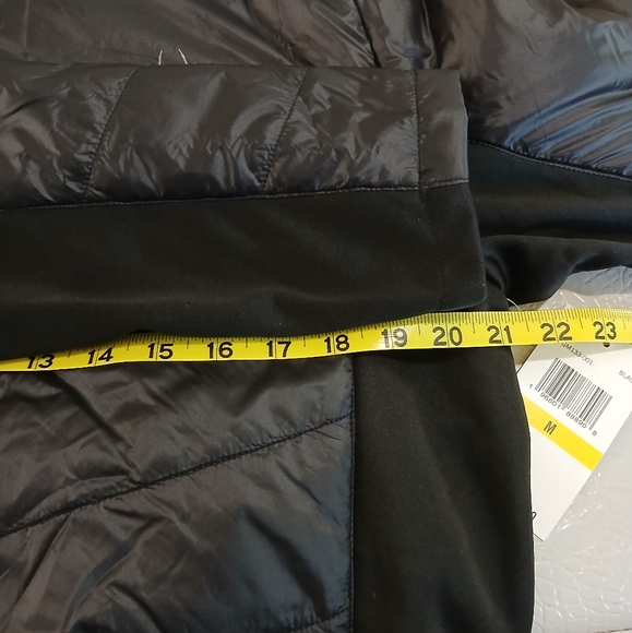 Spyder sz M Black Lightweight Zip Front Quilted Jacket - Picture 9 of 11